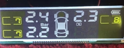 Система контролю тиску в шинах 433.92±50 КГц TPMS+Solar зовнішні датчики (ICL44) фото від покупців 2