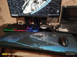Игровая поверхность WorkPlaceShop SW РАЗРУШИТЕЛЬ И ЗВЕЗДА СМЕРТИ 500х1200 мм фото от покупателей 1