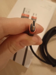 Кабель 2м USB - Micro USB Baseus Cafule Cable 1.5A Gray+Black|Кабель для зарядки та передачі даних CAMKLF-CG1 фото від покупців 1