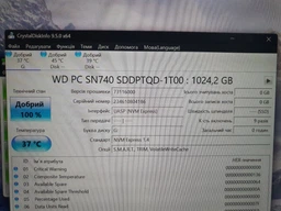 SSD Western Digital PC SN740 1Tb M.2 2230 PCIE Gen4 x4 NVME (SDDPTQD-1T00) OEM фото от покупателей 7