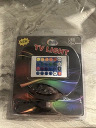 Лента светодиодная на клейком основании RGB 5050 – 5 м. LED лента от USB фото от покупателей 4