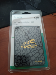 SSD диск Apacer AS340 Panther 120GB 2.5" SATAIII TLC (AP120GAS340G-1)
