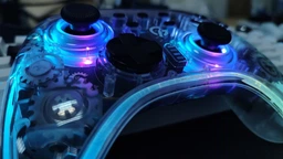Беспроводной геймпад GamePro GPX13T 2.4G/BT 5.1/USB (Switch/PC/iOS/Android) RGB Transparent фото от покупателей 19