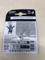 Специальная щелочная батарейка Duracell A27 / 27A / V27A / 8LR732 MN27 12&nbsp;В (5000394023352) фото от покупателей 5