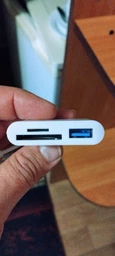 Адаптер Type-C для карт памяти SD / TF Card Reader переходник для iPhone 15 16 17 plus air pro max iPad Samsung Xiaomi Huawei Meizu Oppo Vivo Google USB-C на кардридер SD Card camera фото от покупателей 6
