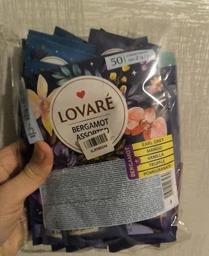 Чай черный Lovare Assorted Bergamot Асорти Бергамот 50 пакетов (4823115403469) фото от покупателей 2