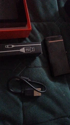 Двухрежимная подарочная зажигалка с зарядкой от USB в подарочной упаковке LG-635 фото от покупателей 18