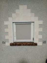 Рулонная штора термо 063 блэкаут DecoSharm 30x170 см Лен