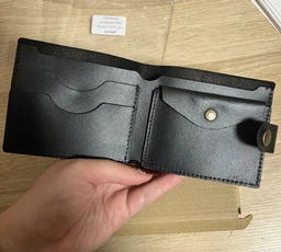 Кошелек кожаный DNK Purse R GOR col.J чорний фото от покупателей 11
