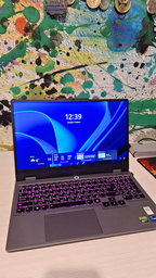 Ноутбук Lenovo LOQ 15IRX9 (83DV00KERA) Luna Grey / 15.6" IPS Full HD 144 Гц / Intel Core i7-13650HX / nVidia GeForce RTX 4060, 8 ГБ / RAM 16 ГБ / SSD 1 ТБ / 4-Zone RGB фото від покупців 7