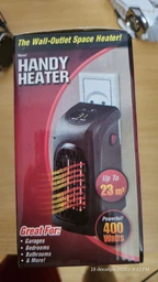 Портативный мини Обогреватель Rovus Handy Heater Original 400W + Пульт ДУ Компактный Керамический Тепловентилятор Дуйчик фото от покупателей 1
