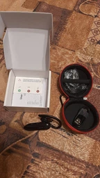 Гарнитура Bluetooth New Bee LC-B45 Black + чехол гарантия 1 год B45BLRU русская озвучка фото от покупателей 3
