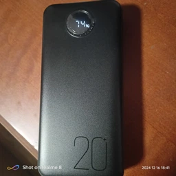 Универсальная мобильная батарея УМБ XO PR239 20000mAh PD20W + QC22.5W Black (081s) фото від покупців 16