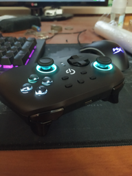 Беспроводной геймпад GamePro GPX13B 2.4G/BT 5.1/USB (Switch/PC/iOS/Android) RGB Black фото от покупателей 15