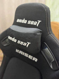 Крісло для геймерів Anda Seat Kaiser 4 Size XL Fabric Black (AD12YDDC-XLL-20-B-CF) Чорний 29477