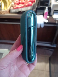 Чехол на iqos айкос 3 duo Изумрудный + боковая панель
