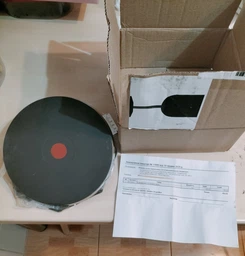Конфорка для електроплити чавунна CS (180MM/2000W/230V з термостатом) експрес нагрів CS13004-180R фото від покупців 1