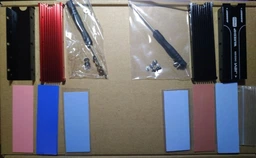 Радіатор Ewell для M. 2 NVMe SSD, red (EW328) фото від покупців 16
