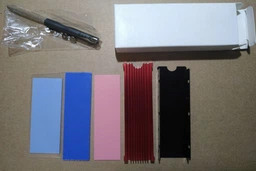 Радіатор Ewell для M. 2 NVMe SSD, red (EW328) фото від покупців 15