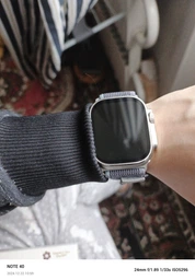 Смарт часы Smart Watch HK11 ULTRA 3 AMOLED 49mm [2 ремешка Trail Loop и Ocean Band в комплекте] HK11U3-SB фото от покупателей 4