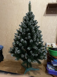 Штучна Ялинка Royal Tree RT-6-1 Олімпійська засніжена 90 см зелена фото от покупателей 18