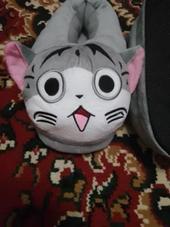 Капці кігурумі котик чи Kigurumi Домашні Сірі Плюшеві тканинні 35-43 (3015) фото від покупців 1