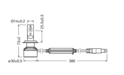 Автолампи OSRAM LEDriving XTR H7 6000K 2 шт. (64210DWXTR)