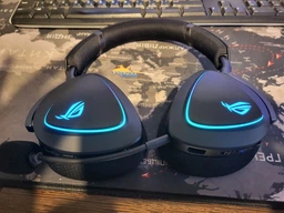 Наушники с микрофоном ASUS ROG Delta II Black (90YH03W0-BHUA00) фото от покупателей 13