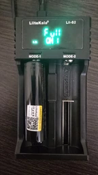 Акумулятор LiitoKala 18650 Li-Ion Lii-30A, 3000 мАг (2850-3250 мАг) 30A, 3.7V (2.75-4.2V) 1 шт Black (Lii-30A) фото від покупців 2