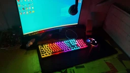 Клавиатура механическая проводная GamePro MK85R Red Switch 100% RGB USB Black