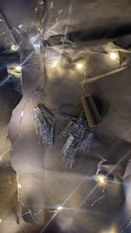 Гірлянда на прищіпках Xmas 20 Led Copper Bottle Warm White