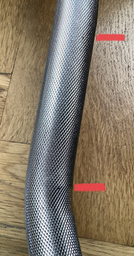 Гриф для штанги EasyFit W-подібний 1.2 м Ø 25 мм EF-8064 (56000060) фото від покупців 3
