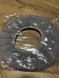 Мягкий универсальный, теплый чехол для унитаза Toilet seat cover фото от покупателей 2