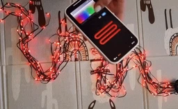 Смарт гірлянда на ялинку з кільцем 2,5 м 250 led управління з телефону пульт USB для дому та вулиці зелений провід фото від покупців 1