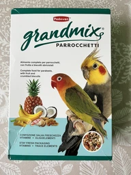 Повсякденний корм для середніх папуг Padovan GrandMix Parrocchetti 400 г (PP00278) фото від покупців 1
