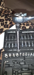Набор головок торцевых Vitals Master с трещоткой 1/4" 46 предметов (186167W) фото от покупателей 2