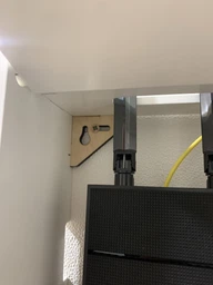 Полка для роутера Wi-Fi коробка 40*20*10 см Белая фото от покупателей 9