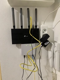 Полка для роутера Wi-Fi коробка 40*20*10 см Белая фото от покупателей 6