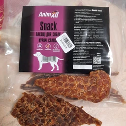 Ласощі AnimAll Snack курячі слайси для собак 500 г (2000981199449) фото від покупців 1