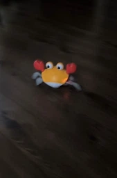 Интерактивная Игрушка Краб ходящий , поющий и обходящий препятствия Induction Crab QC-1Y на аккумуляторе Желтый