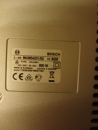 Кухонна машина BOSCH MUM58231 фото від покупців 2