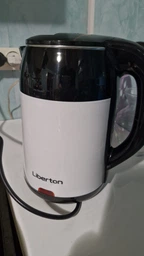 Электрочайник LEK-6825, White/Black, 1500W LIBERTON (teh0024528)