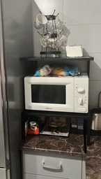 Підставка для мікрохвильової печі металева в стилі Лофт StepLoft Rack-338 фото от покупателей 5