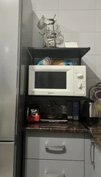 Підставка для мікрохвильової печі металева в стилі Лофт StepLoft Rack-338 фото от покупателей 4