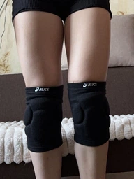 Наколінники Asics Kneepad Basic спортивні для тренувань розмір L (пара) Чорний