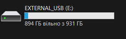 Жесткий диск Toshiba Canvio Basics 1TB HDTB510EK3AA 2.5" USB 3.2 External Black
