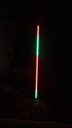 Напольная угловая светодиодная RGB LED лампа - торшер для спальни 1.2 м фото от покупателей 4