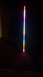 Напольная угловая светодиодная RGB LED лампа - торшер для спальни 1.2 м фото от покупателей 5