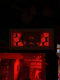 Светильник многослойный с 3D эффектом led лампа Рёмен Сукуна из аниме Магическая Битва / Jujutsu Kaisen. (100197.2)