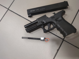 Пистолет стартовый сигнальный шумовой Retay XR 9 мм Black (11950341)